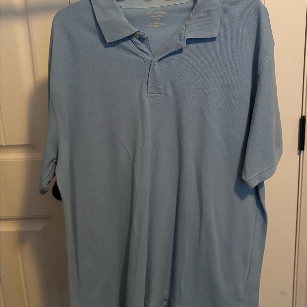St. John's Bay Sky Blue Polo Shirt